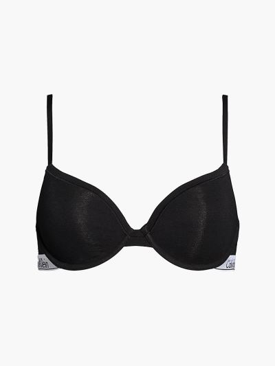 Calvin Klein Underwear HU657735 | Calvin Klein Modern Cotton Női Póló Melltartó Fekete